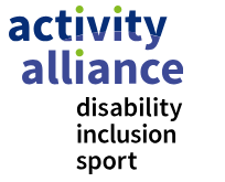 text logo comprising of wording in blue and black on white background