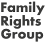 Text logo of Family Rights Group
