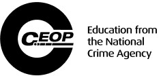 text logo for national crime agency in black on white background