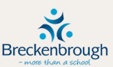 text logo of Breckengrough in blue on white background