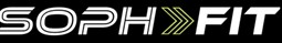 text image of soph fit in white on back background