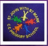 logo comprising of circle created by school name with containing silhouettes of 4 people 