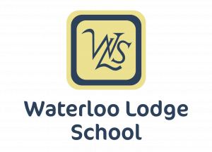 Waterloo lodge logo with WLSi in yellow box with school name below